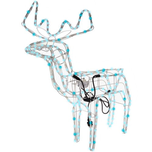 Cerb Luminos cu Cap Mișcător 3D - Interior-Exterior