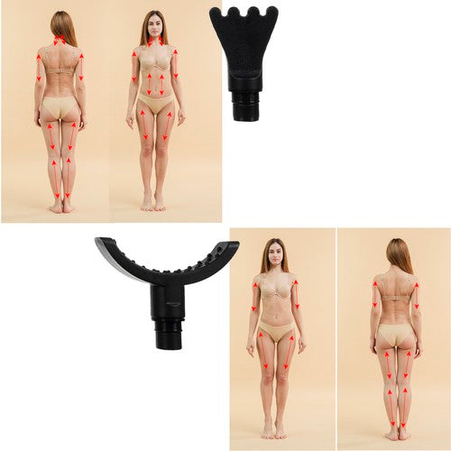 Aparat de Masaj Profesional cu 10 Capete și Geantă de Transport