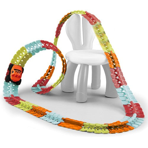 Set Masinuta cu LED-uri & Pista Flexibila pentru Curse