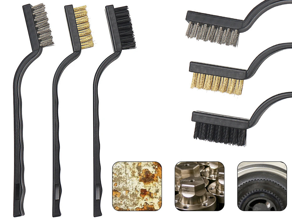 Set Premium 26 Piese Detailing Auto, curatare masina Interior-exterior, 5 pensule detaliu, burete aplicator, laveta microfibra, perii aer conditionat, perii de zimtate, manusa microfibra fata-verso