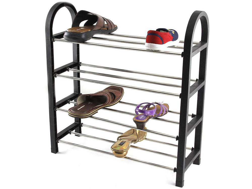 Raft pentru pantofi din metal pentru 8 perechi de pantofi