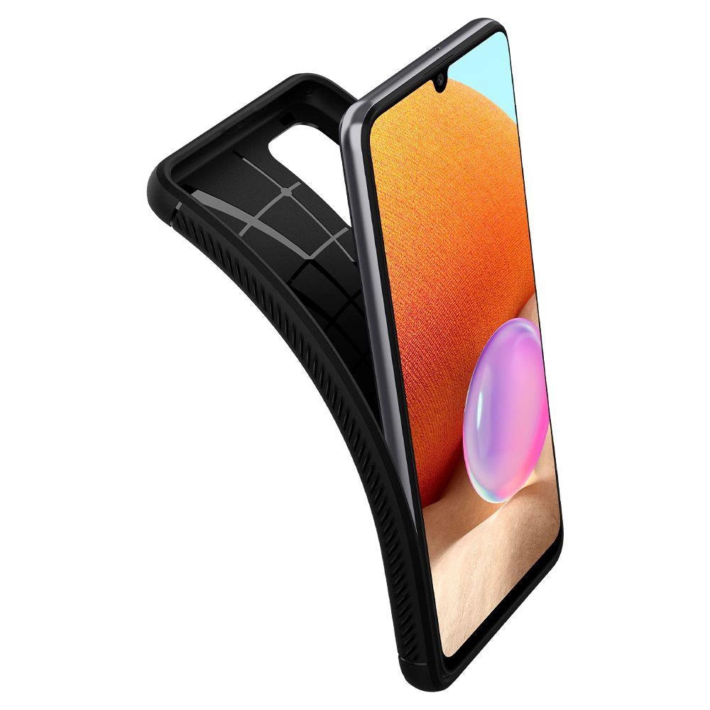 Husă Spigen Rugged Armor pentru Samsung Galaxy A52 / A52s – Negru Mat