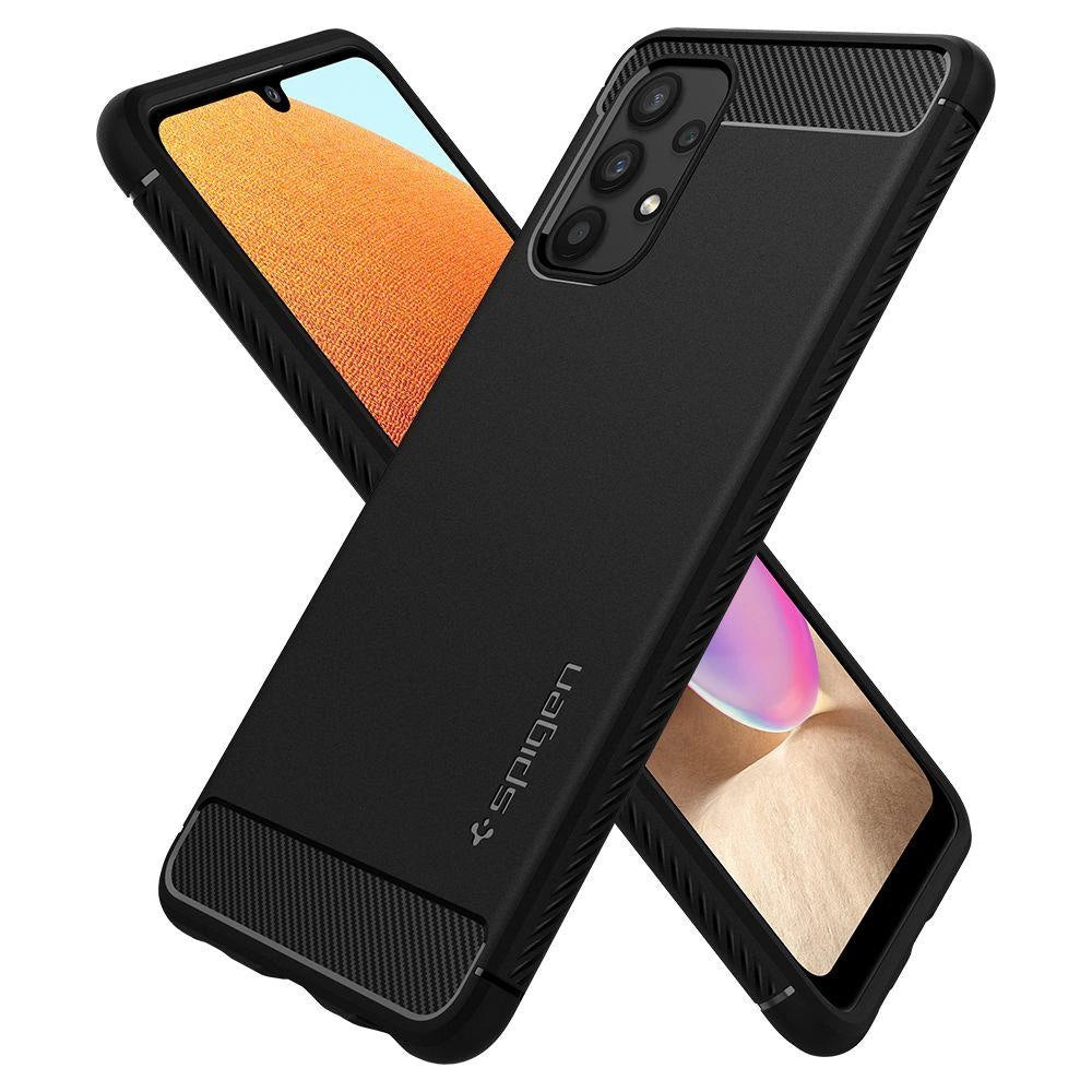 Husă Spigen Rugged Armor pentru Samsung Galaxy A52 / A52s – Negru Mat