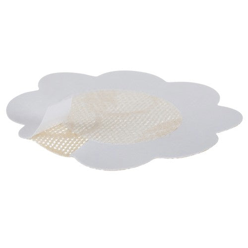 Banda adezivă confortabilă pentru sân pe decolteu,culoare bej,5 metri lungime,include 10 buc plasturi pentru mamelon