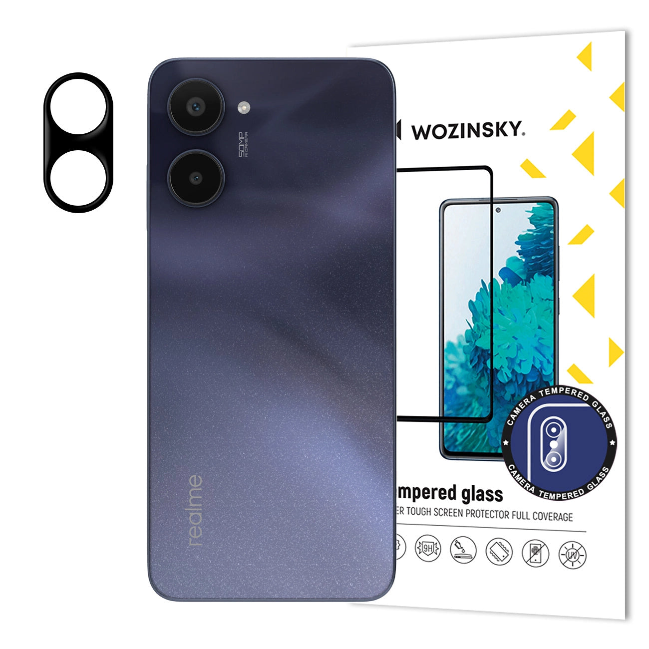 Protecție sticlă cameră Wozinsky Full Camera Glass pentru Realme 10 – 9H