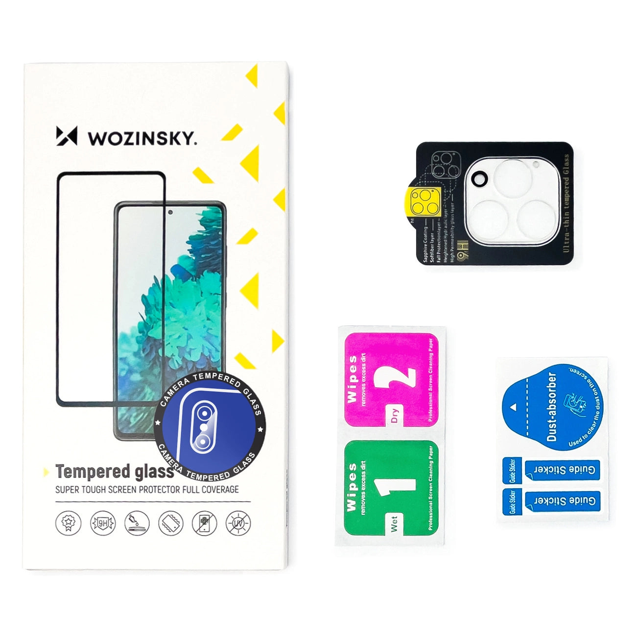 Protecție sticlă cameră Wozinsky Full Camera Glass pentru Realme 10 – 9H