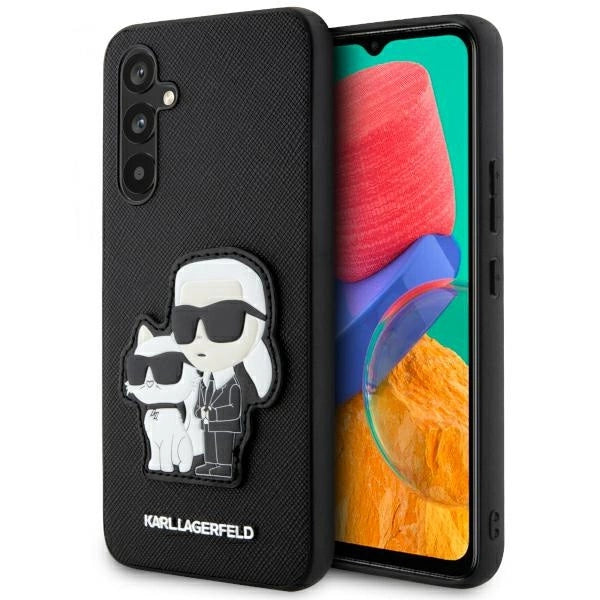 Husa Karl Lagerfeld A34 5G negru Karl & Choupette.