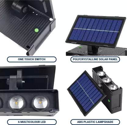 Lampa solara LED, lumina difuza