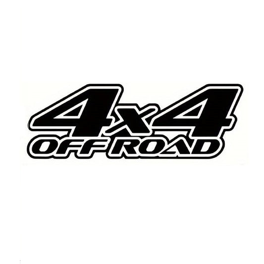 Sticker autoadeziv pentru vehicule Off Road, model "4x4 Off Road", dimensiune 29 x 11 cm, culoare Neagra-1