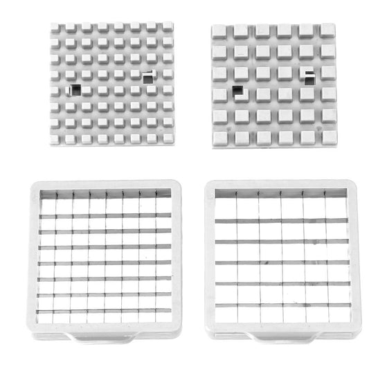 Feliator manual Flippy, pentru cartofi pai si legume, din inox, cu 2 dimensiuni de feliere, 25.5 x 11.7 cm, argintiu-1