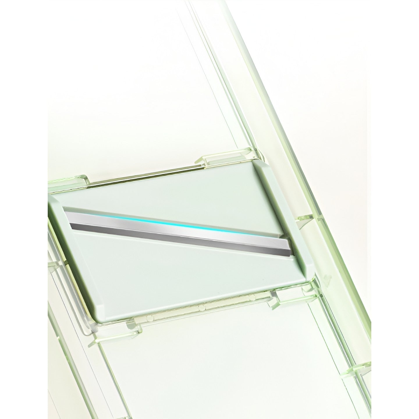 Feliator Multifunctional, Flippy, 6 in 1, pentru Fructe si Legume, 9 Piese, Maner, Lame de Inox, Recipient Stocare, Protectie Mana, ABS, 35x12x9.4 cm, Verde-4