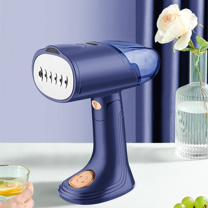 Aparat de Calcat Vertical Portabil cu Abur, Flippy, Putere 1500W, Rezervor Detasabil de 138ml, Priza, Functie Anti Calcar si Auto Curatare, Pliabil, cu Perie, 20x10.5x8 cm, Albastru-6