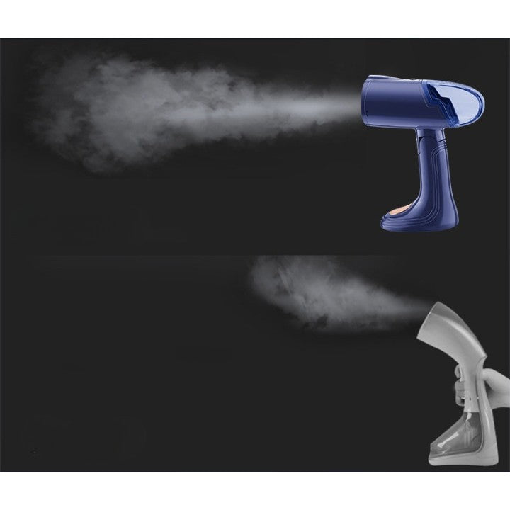 Aparat de Calcat Vertical Portabil cu Abur, Flippy, Putere 1500W, Rezervor Detasabil de 138ml, Priza, Functie Anti Calcar si Auto Curatare, Pliabil, cu Perie, 20x10.5x8 cm, Albastru-9