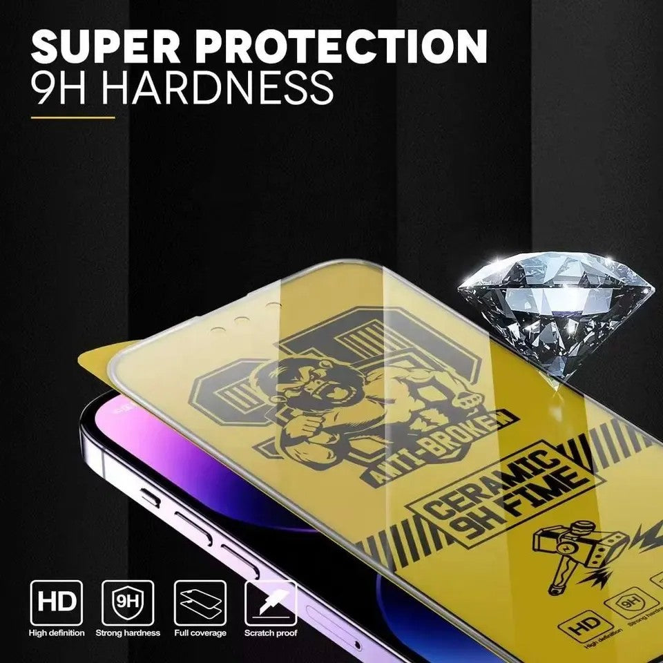 Folie de protectie Ceramica Flippy®, Transparenta HD, 9H, pentru Samsung Galaxy A23 5G margini negre-4