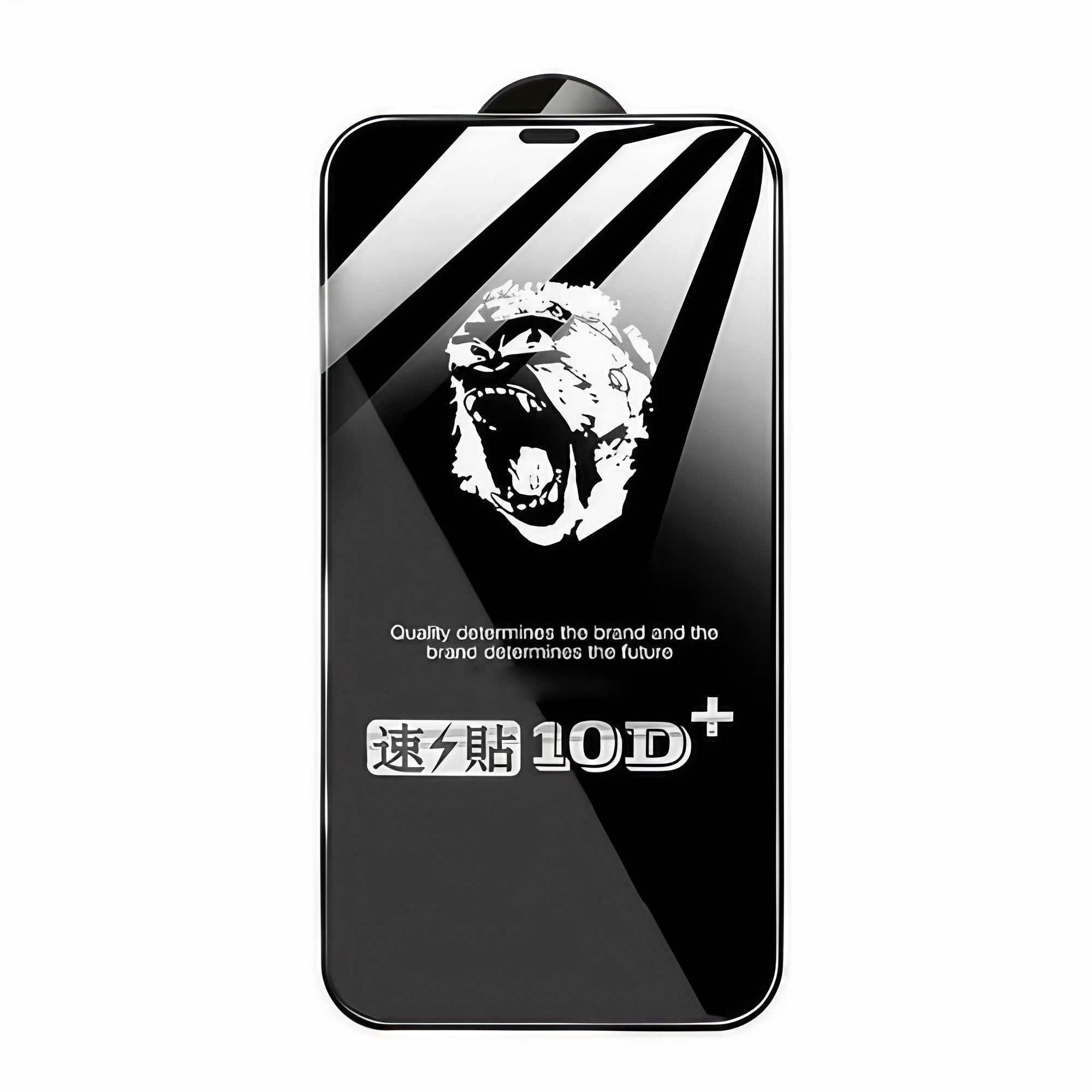 Folie de Protectie, Flippy, pentru Apple iPhone 15 Plus, Tempered Glass 10D, Full Cover, Margini Negre, Transparent-0