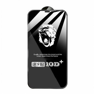 Folie de Protectie, Flippy, pentru Apple iPhone 15 Pro Max, Tempered Glass 10D, Full Cover, Margini Negre, Transparent-0