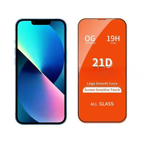 Folie de Protectie, Flippy, pentru Apple iPhone 15 Pro Max, Tempered Glass OG, Full Cover 21D, HD, Margini Negre, Transparent-0