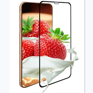 Folie de Protectie, Flippy, pentru iPhone 15 Pro Max, Full Cover, Ceramics 9D, Anti-soc, Anti-amprenta, Margini Negre, Transparent-0