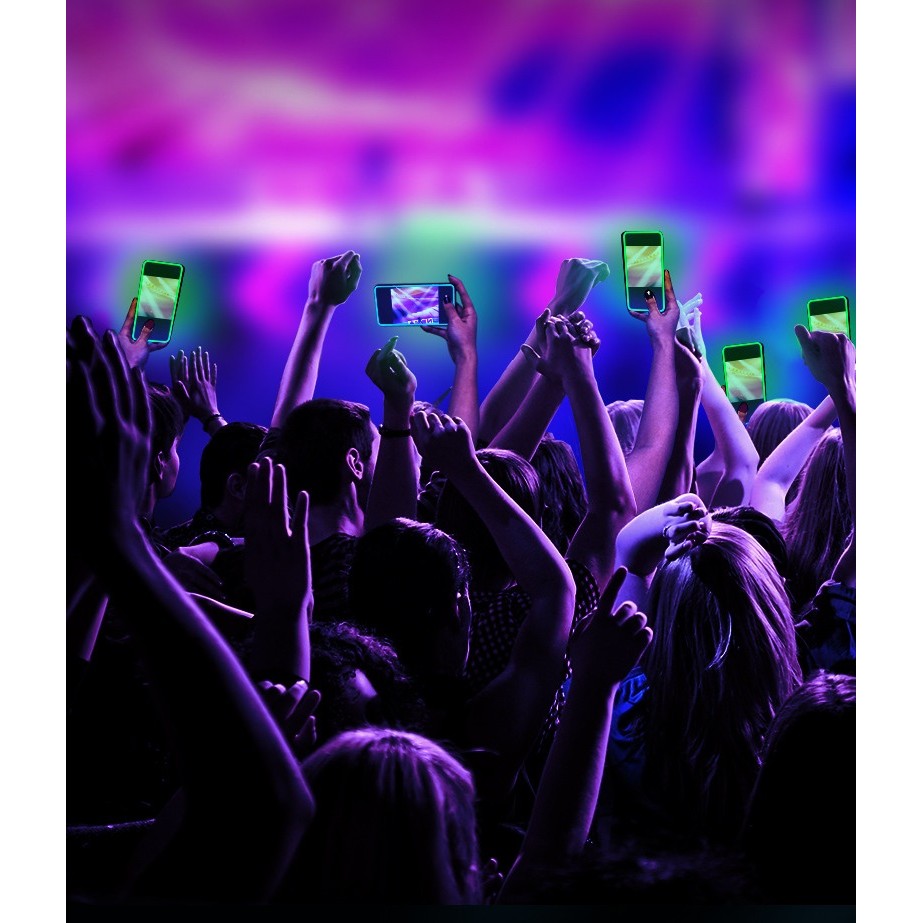 Folie de Sticla Securizata pentru Apple iPhone 15 Pro Max, Flippy, Luminous, Margine Fosforescenta Neon din Silicon, Mat, Anti-Amprenta, Protectie Completa, 9H, Albastru-4