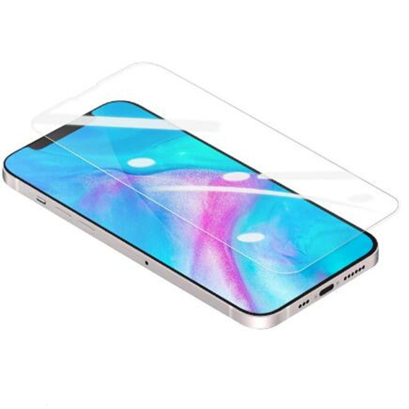 Folie de Sticla Securizata pentru Apple iPhone 15 Pro Max, Flippy, Vizibilitate HD, Protectie Completa 9D, Transparent-4