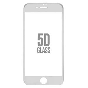 Folie Sticla Apple iPhone 8 4D/5D Alb-0