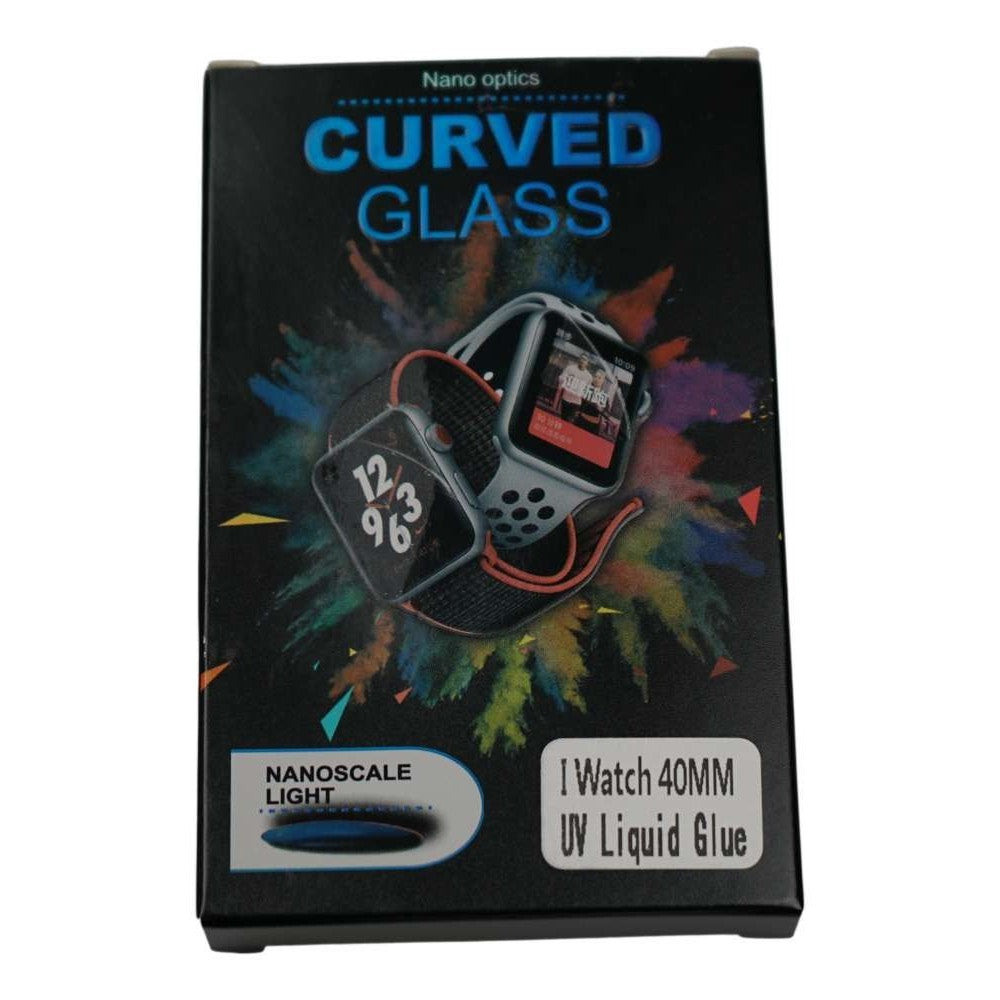 Folie Sticla Flippy pentru Apple Watch Series 2/3 42 mm UV Nano Water Transparent-4