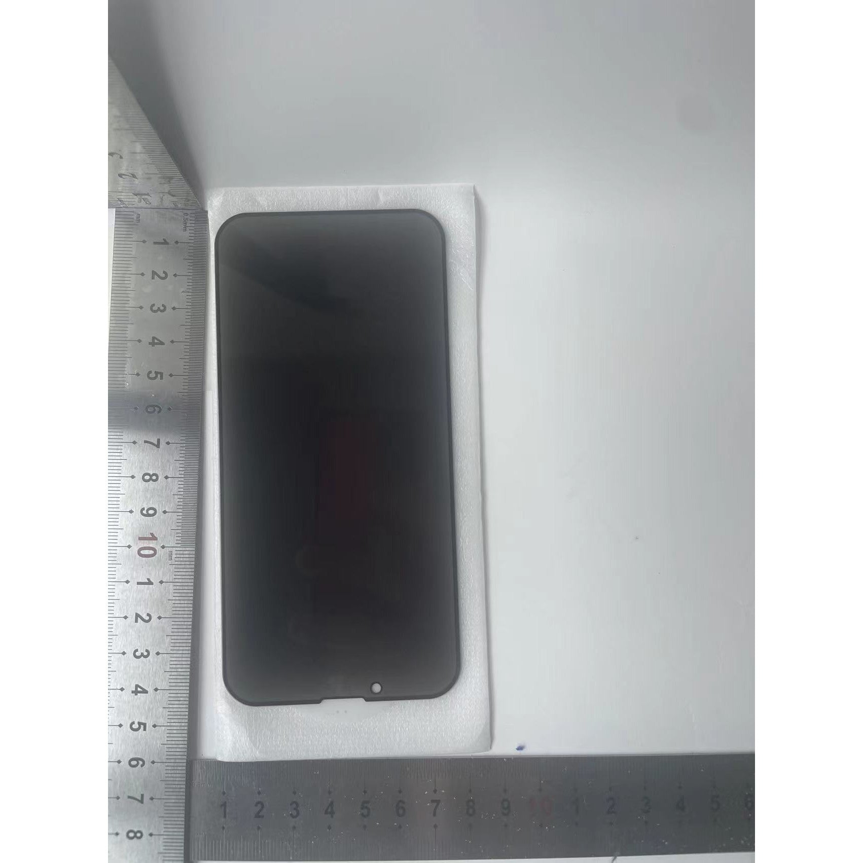 Folie Sticla compatibila cu Apple iPhone 11 Pro Full Glue Privacy Negru-13