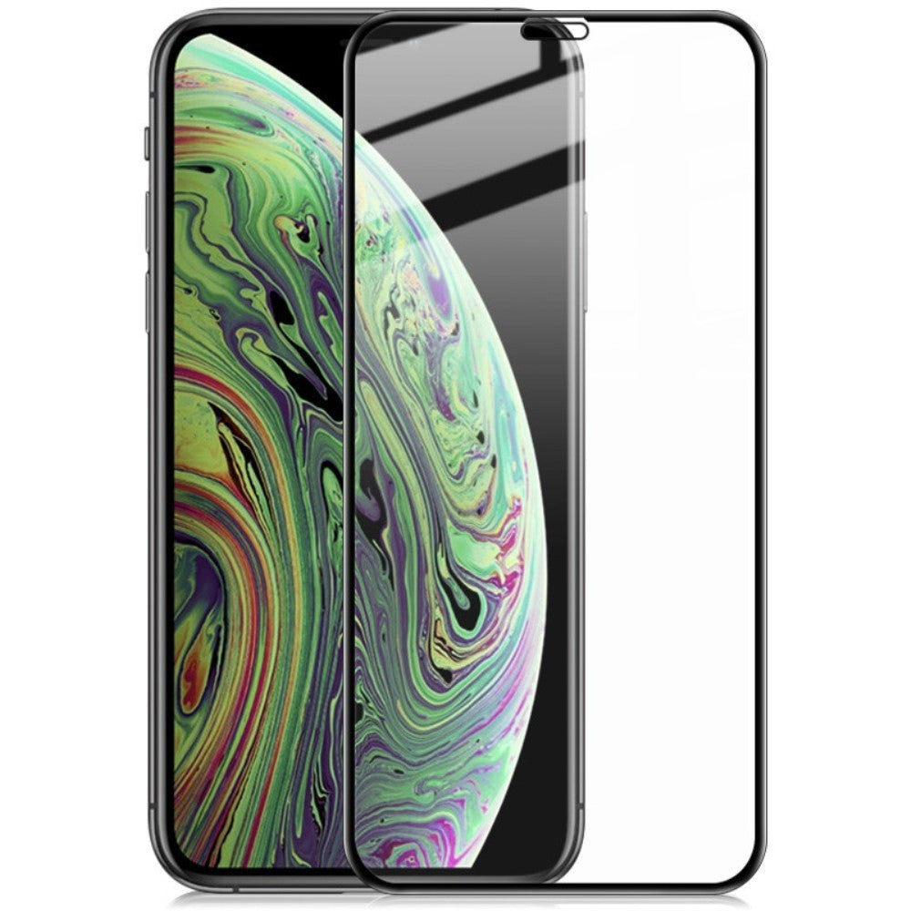 Folie Sticla Flippy® compatibila cu Apple iPhone X/XS 111D Negru-1