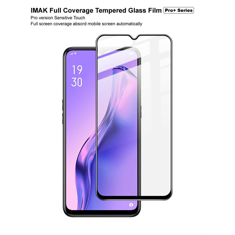 Folie Sticla Flippy® compatibila cu Oppo A31 111D Negru-8