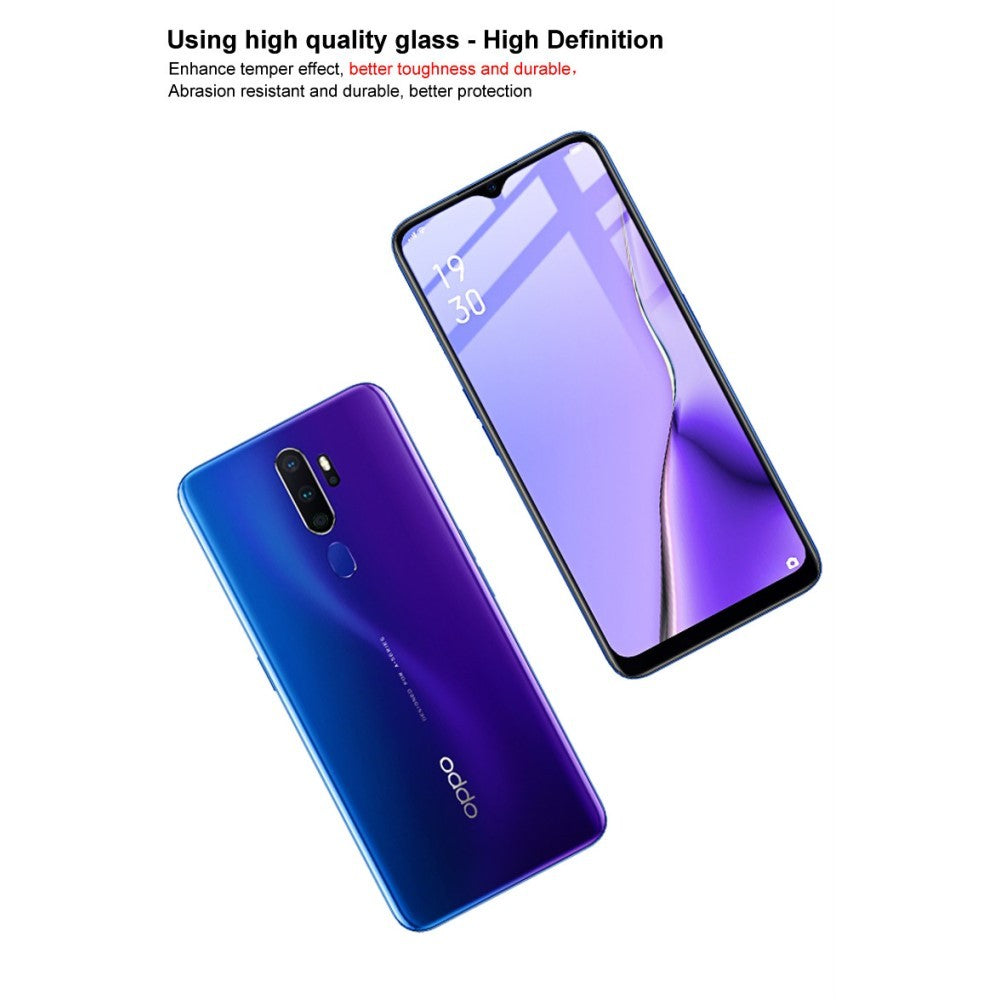 Folie Sticla Flippy® compatibila cu Oppo A31 111D Negru-13