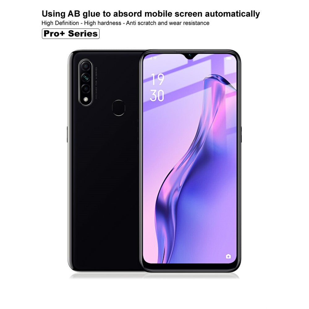 Folie Sticla Flippy® compatibila cu Oppo A31 111D Negru-15
