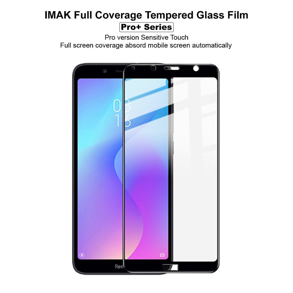 Folie Sticla Flippy® compatibila cu Xiaomi Redmi 7A 111D Negru-10
