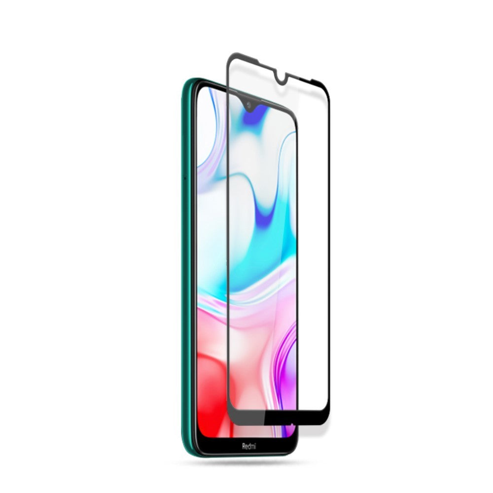 Folie Sticla Flippy® compatibila cu Xiaomi Redmi 8 111D Negru-3