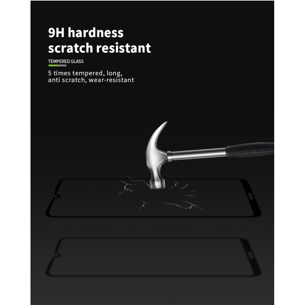 Folie Sticla Flippy® pentru Huawei Y5 2019 111D Negru-10