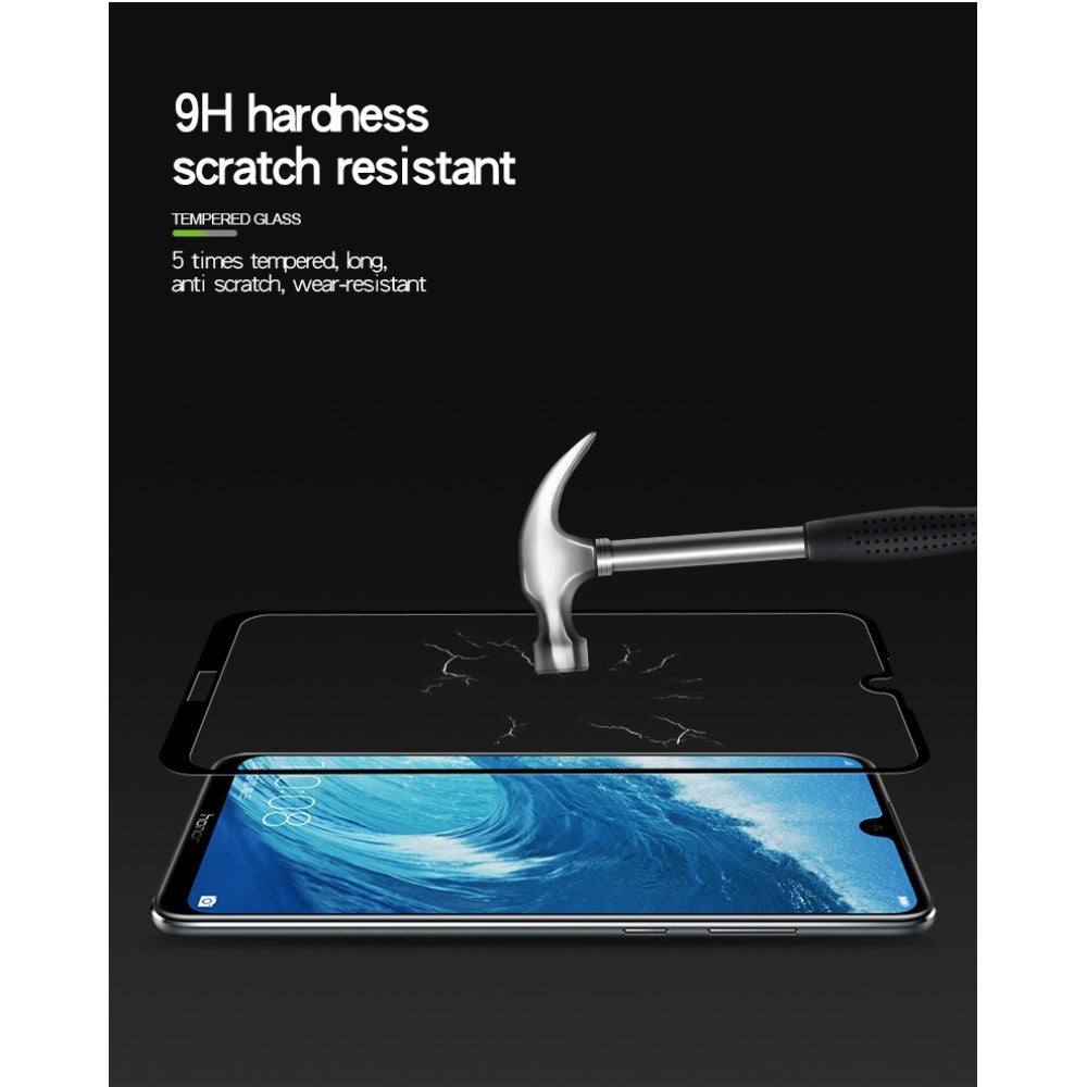 Folie Sticla Flippy® pentru Huawei Y6 2019 111D Negru-10