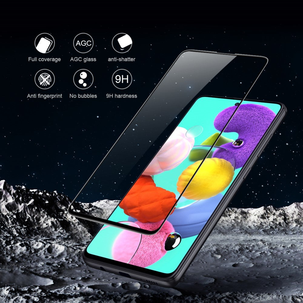 Folie Sticla Flippy® pentru Samsung A51 111D Negru-4