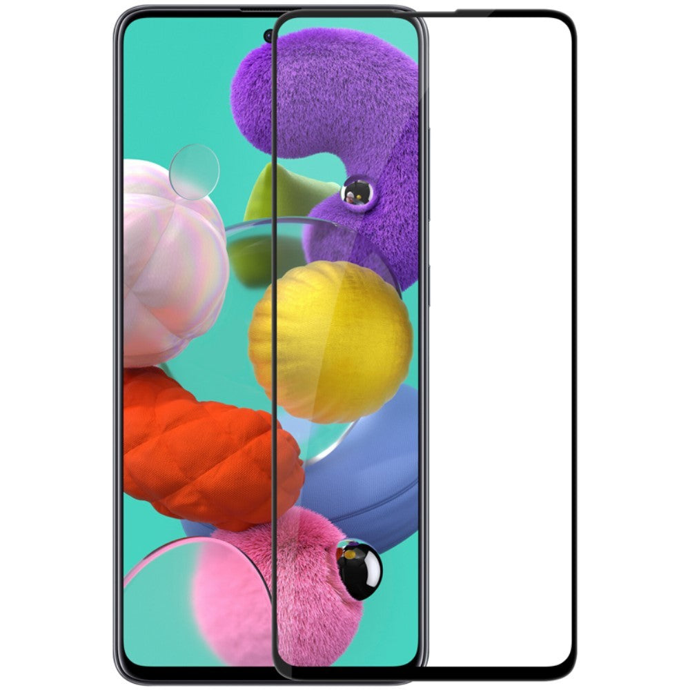 Folie Sticla Flippy® pentru Samsung A51 111D Negru-0