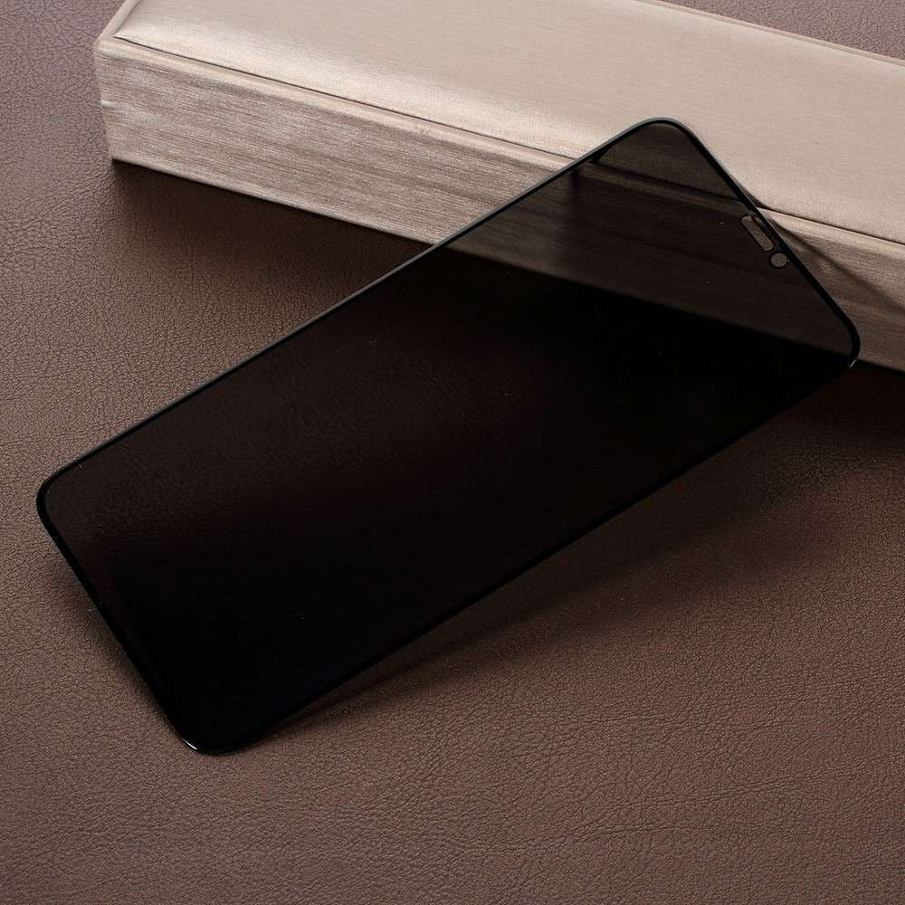 Folie Sticla Huawei P Smart 2020 Full Glue Privacy Negru-3