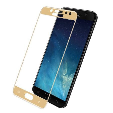 Folie Sticla Samsung Galaxy J3 2017 4D/5D Auriu-2