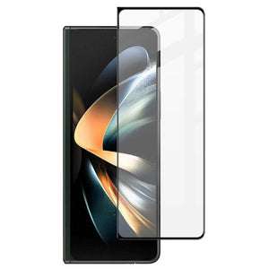 Folie Sticla Securizata, Flippy compatibil cu Honor Magic Vs, Full Glue Negru-0