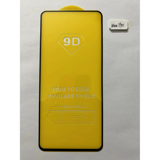 Folie Sticla Securizata Flippy compatibil cu Huawei Nova Y90, Full Glue Negru-1