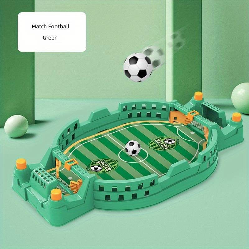 Fotbal de Masa Interactiv pentru Copii, Flippy, cu 2 Mingi Incluse, Tabela Scor, 22.8x12x4 cm, Verde-2