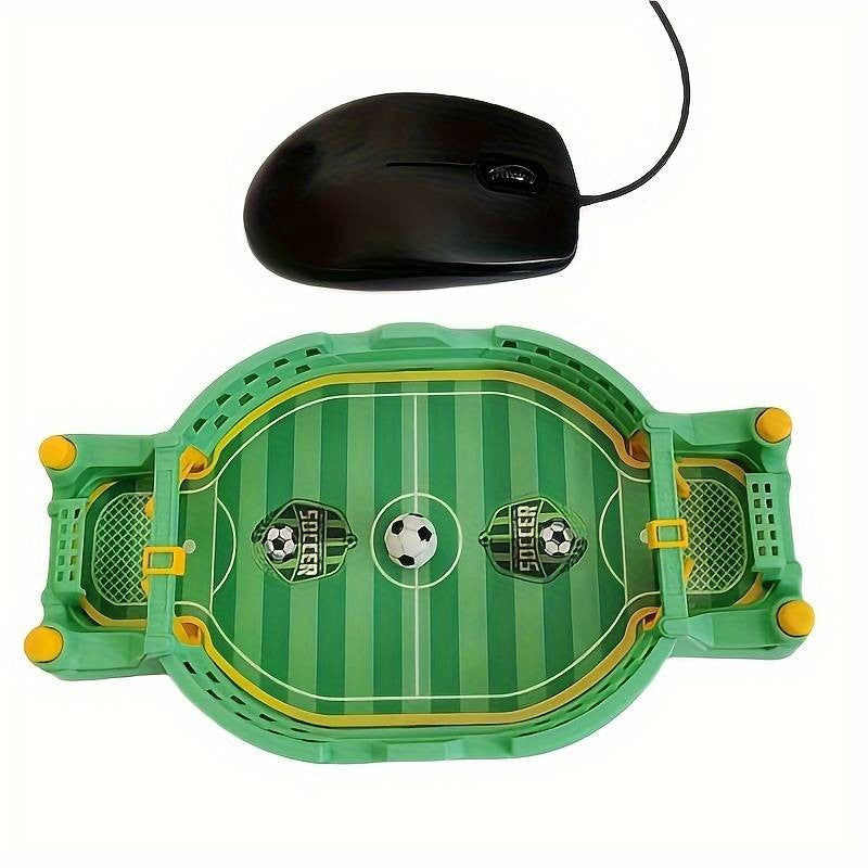 Fotbal de Masa Interactiv pentru Copii, Flippy, cu 2 Mingi Incluse, Tabela Scor, 22.8x12x4 cm, Verde-3