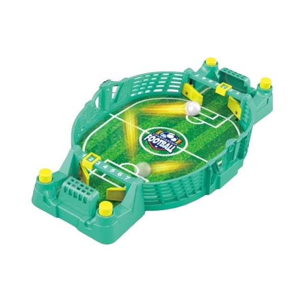 Fotbal de Masa Interactiv pentru Copii, Flippy, cu 2 Mingi Incluse, Tabela Scor, 22.8x12x4 cm, Verde-0