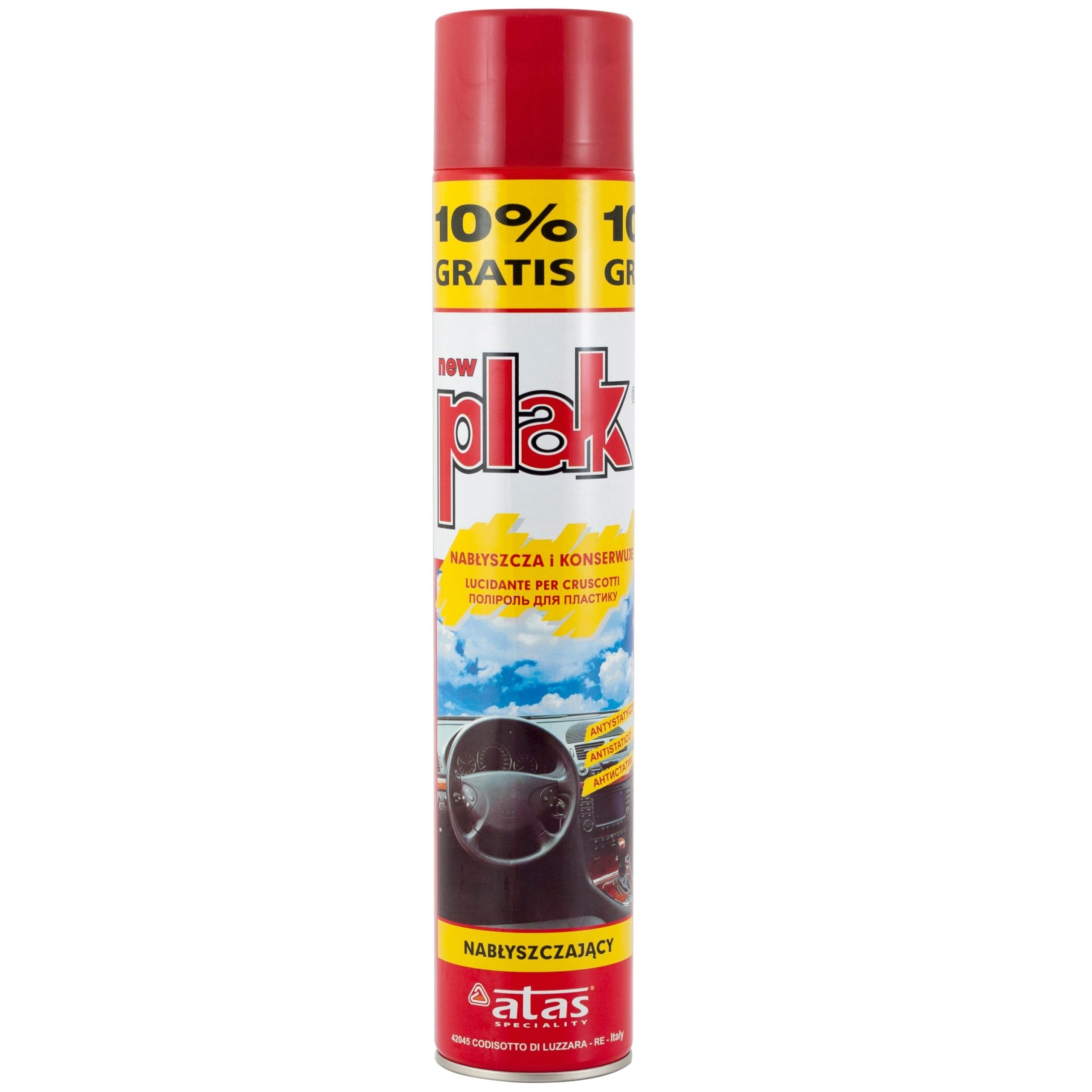 Spray siliconic pentru curatarea bordului ATAS PLAK 750ML Fructul pasiunii-0