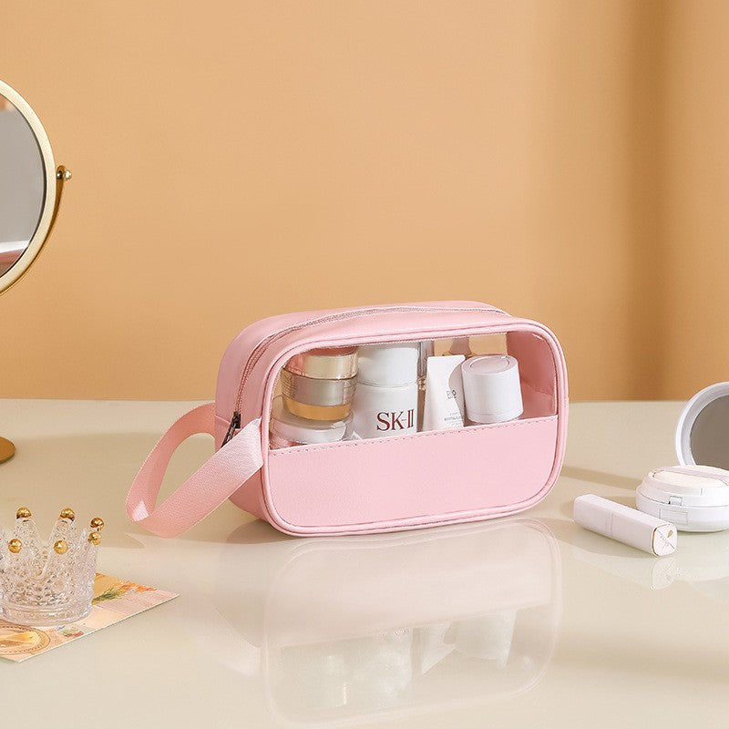 Geanta cosmetice Flippy, pentru voiaj sau organizare, 22 x 12 x 8 cm, roz-7