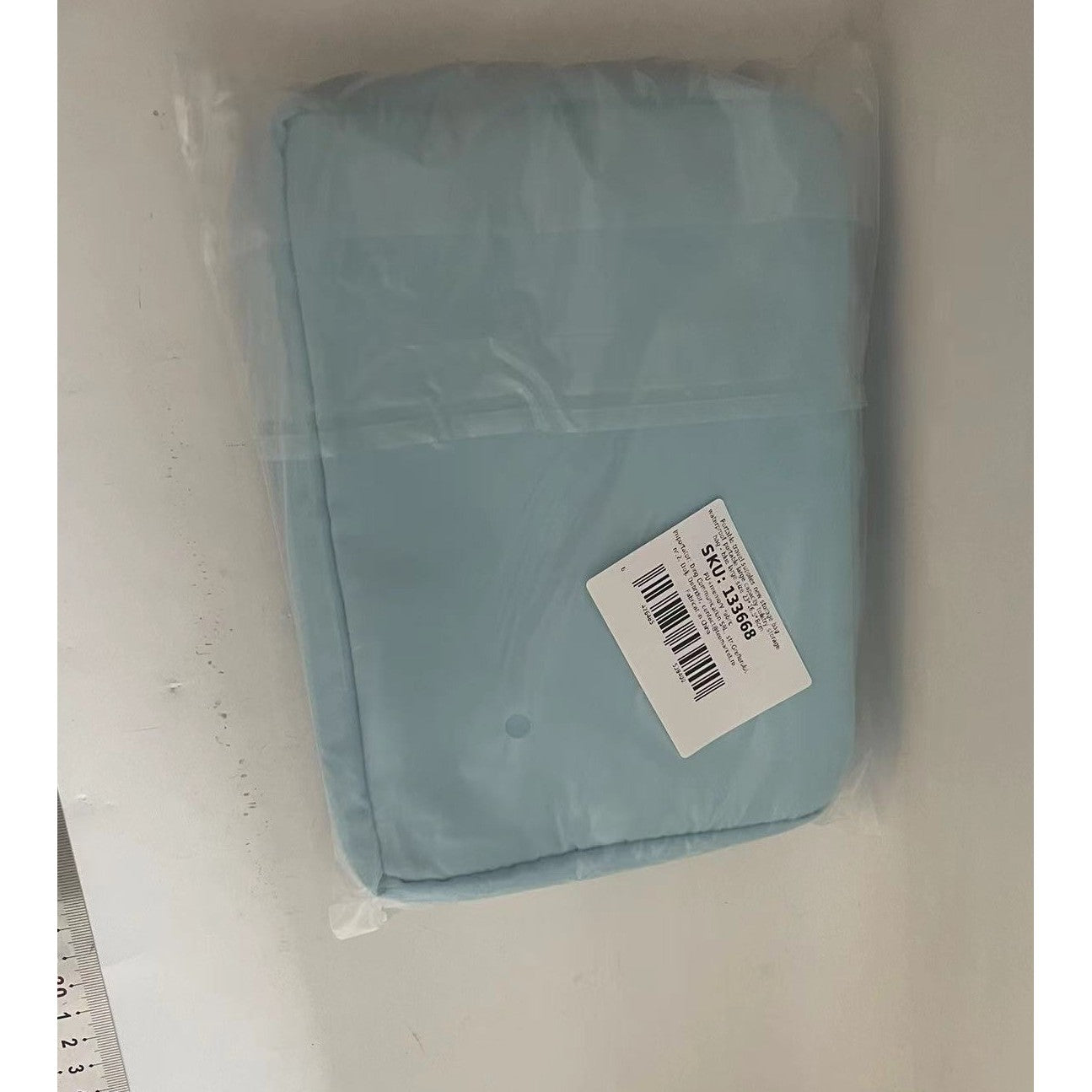 Geanta de Calatorie, Flippy, pentru Cosmetice si Articole de Toaleta, Material Impermeabil, 2 in 1, Portfard Interior Detasabil, 23 x 16 x 8 cm, Albastru-3