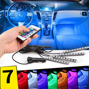 Lumini UnderCar LED - RGB pentru interior sau exterior cu telecomanda - 22cm-0