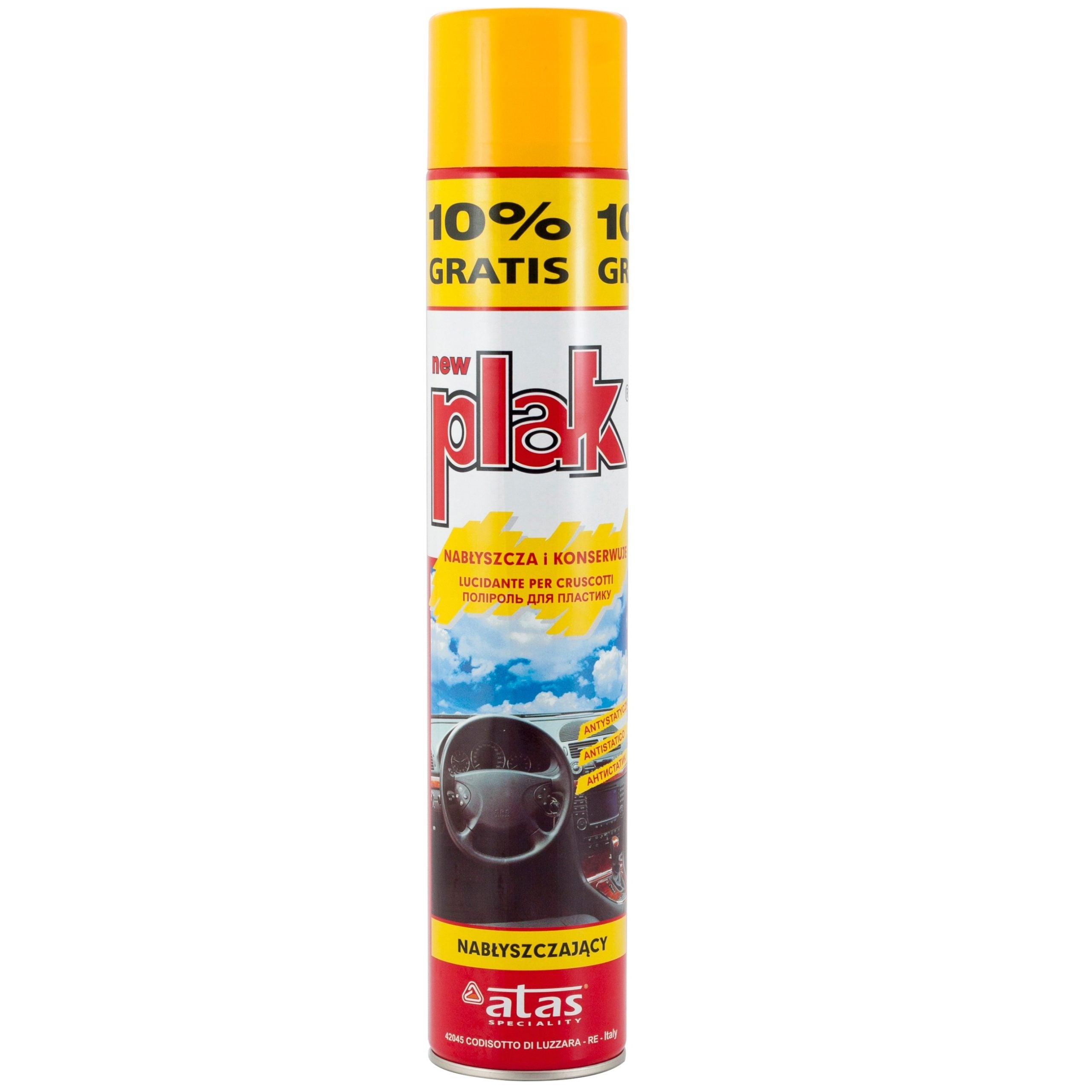 Spray siliconic pentru curatarea bordului ATAS PLAK 750ML Grapefruit-0
