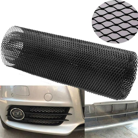 Grila Sport Tuning din Aluminiu, dimensiune 100 x 33cm, decupabila, culoare Neagra-1